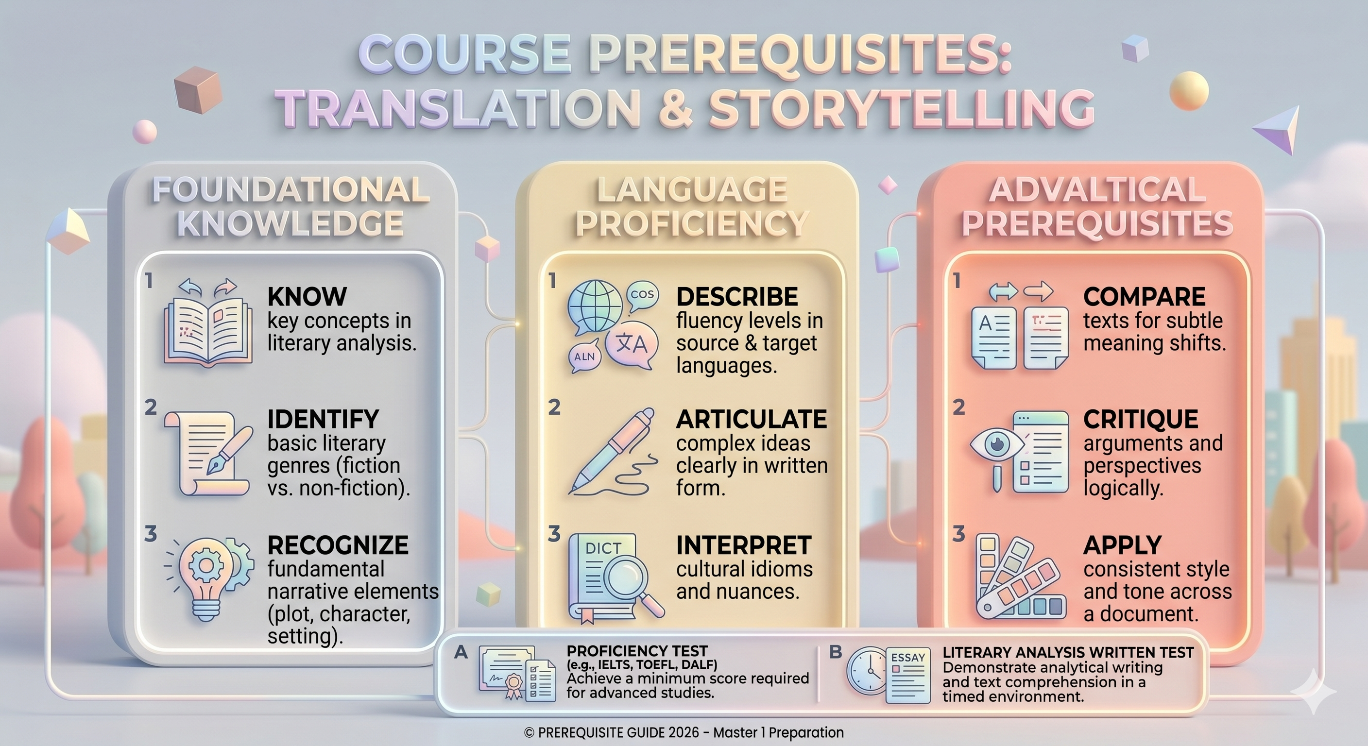 Prerequisites Assessment