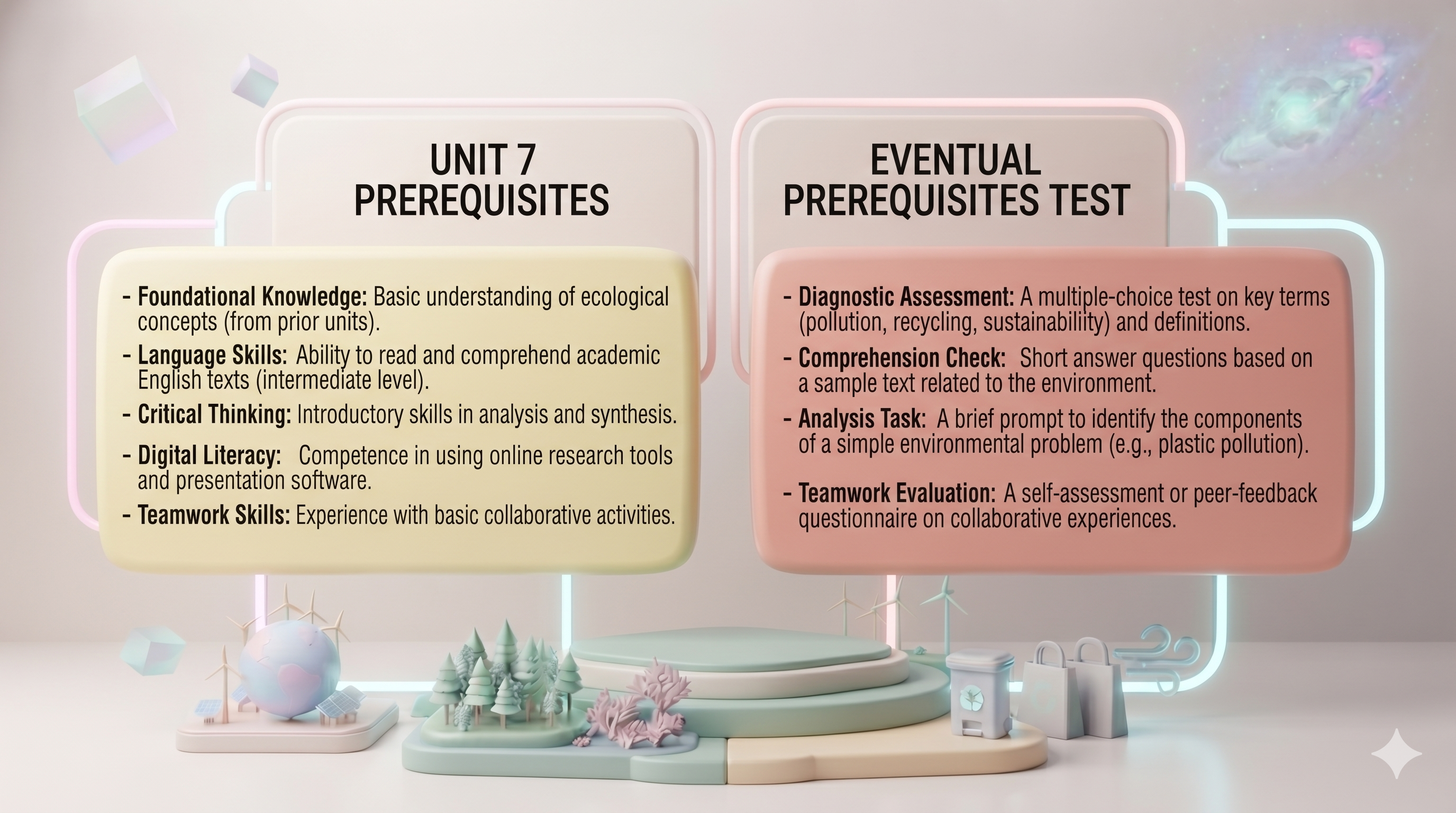 Prerequisites Assessment